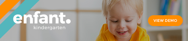 Enfant - School and Kindergarten WordPress Theme - 2